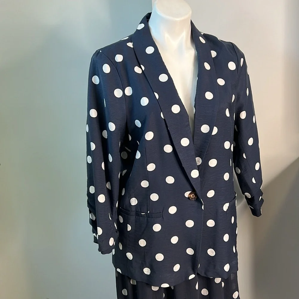 NWT LC Lauren Conrad Polkadot Day Suit size XL - Picture 3 of 9